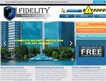 Tablet Screenshot of fsa-security.com